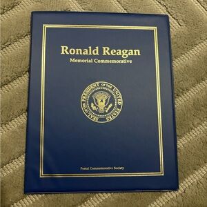 Ronald Reagan Memorial Commemorative Folder